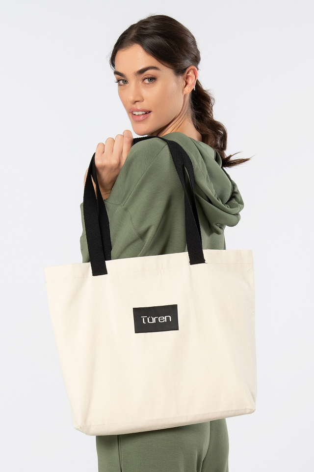 Türen Logo Baskılı Kanvas Tote Bag