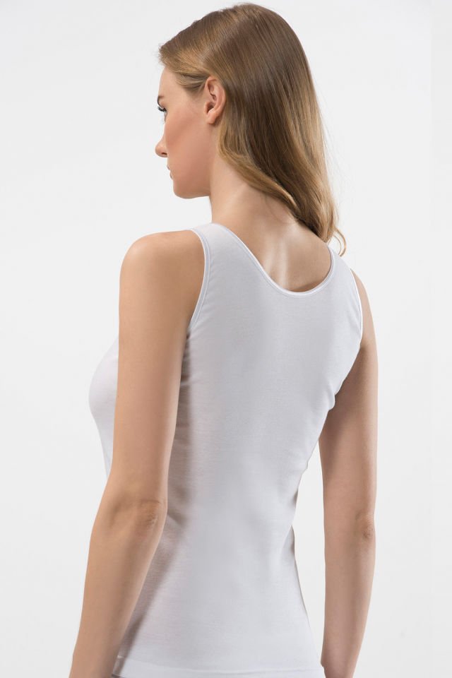 Türen Kadın U Yaka Askılı Pamuklu Atlet 2\'li Paket