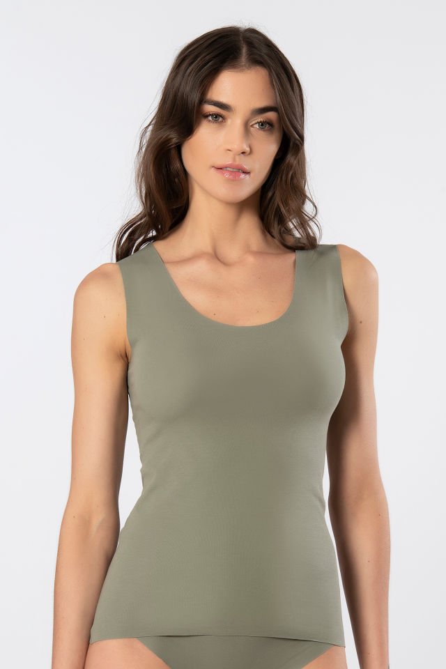 Türen Kadin Lazer Kesim Pamuklu Atlet