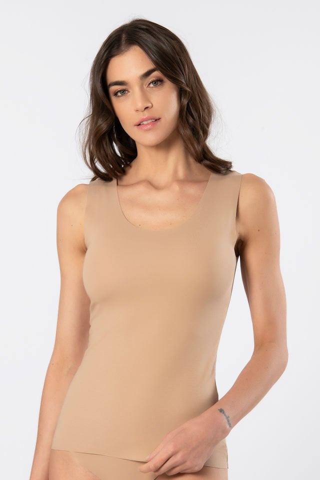 Türen Kadin Lazer Kesim Pamuklu Atlet