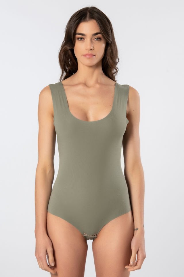 Türen Kadin Lazer Kesim Pamuklu Çitçitli Body