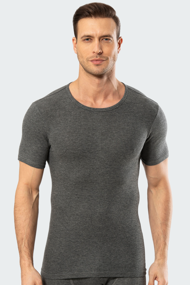 Cacharel - Termal kisa kol bisiklet yaka