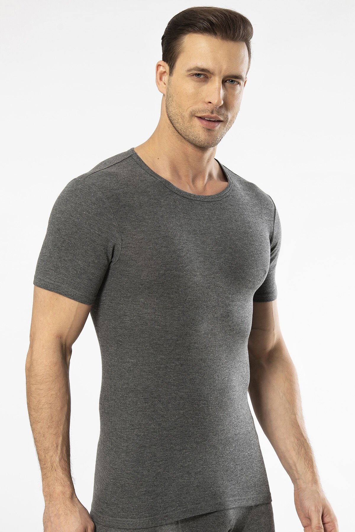 Cacharel - Termal kisa kol bisiklet yaka