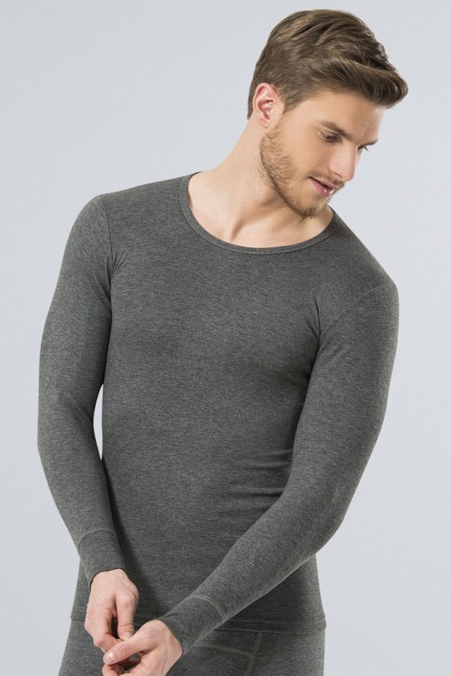 Türen Termal Bisiklet Yaka Uzun Kol (Unisex)