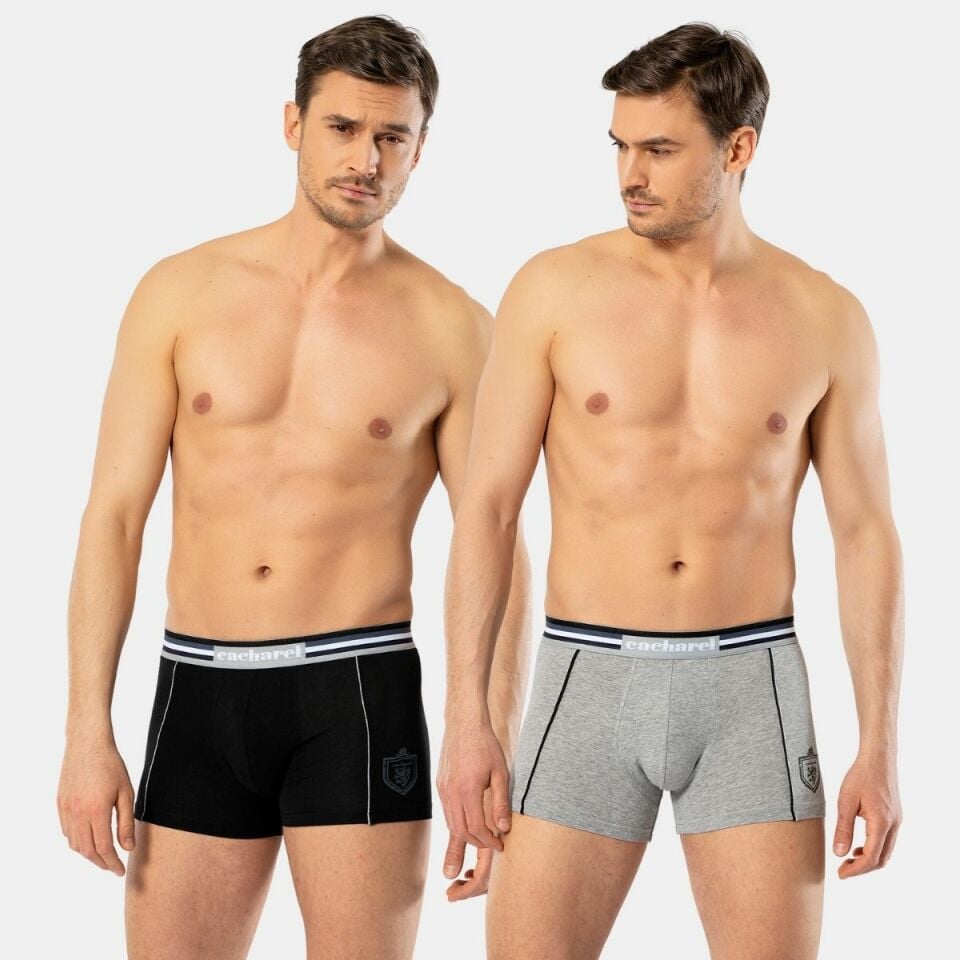 Cacharel Erkek 2'li Baskili Boxer