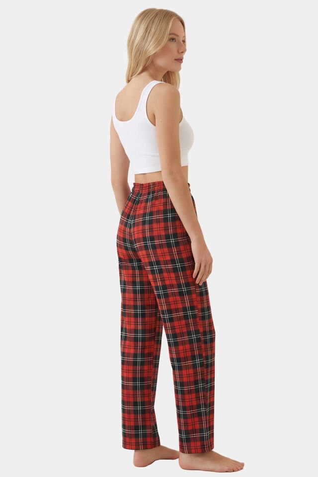 Türen Kadın Dokuma Tek Alt Pantolon