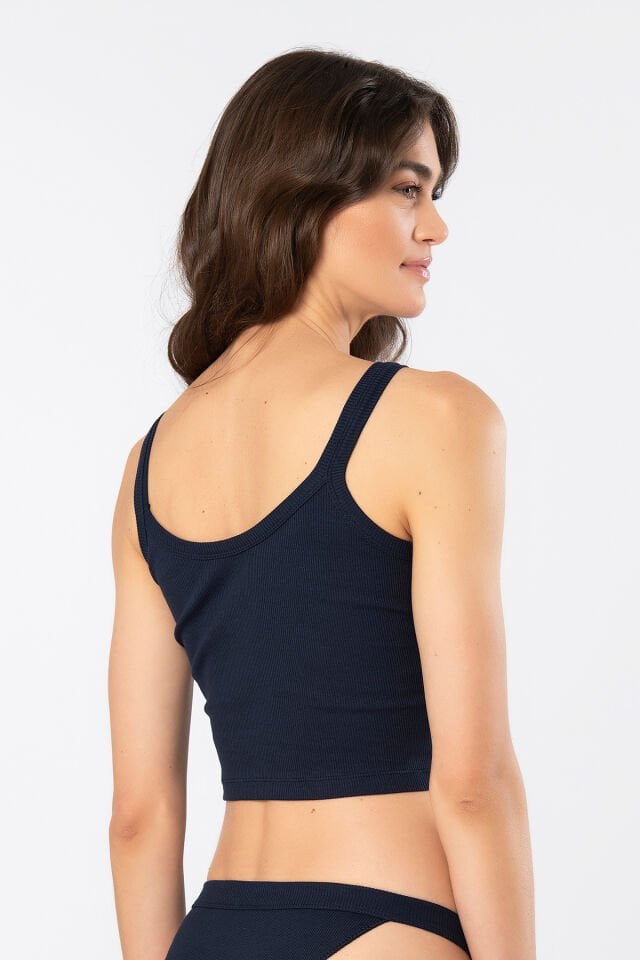 Türen Kadin Askili Ribana Crop Atlet