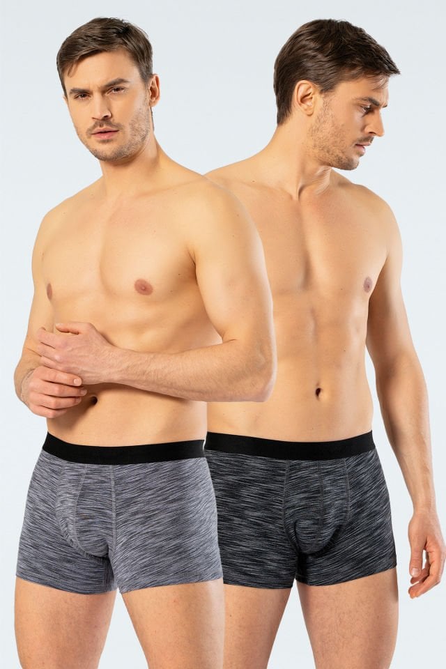 Cacharel Erkek 2'li Inkjet Boxer