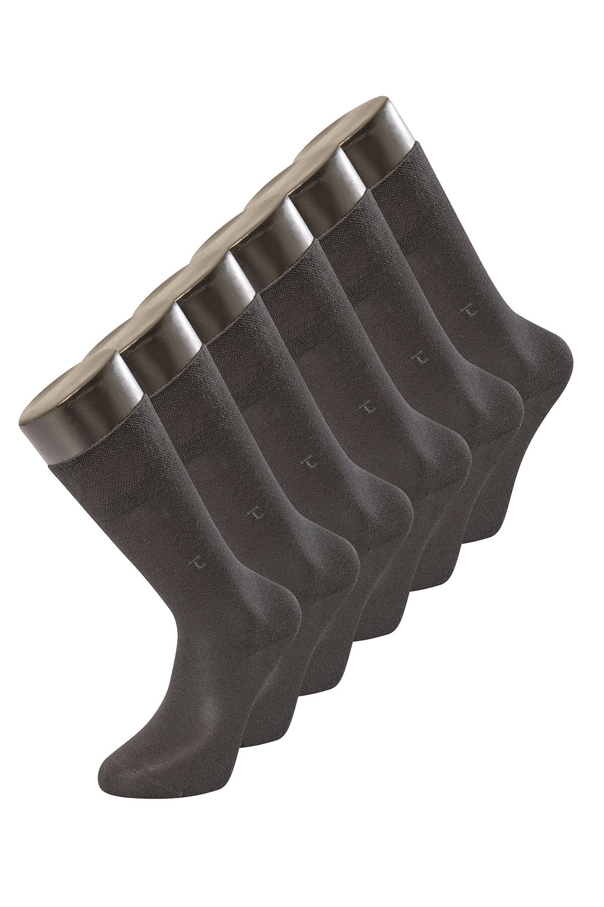 Türen Erkek Düz Soket Çorap 6'lı Paket