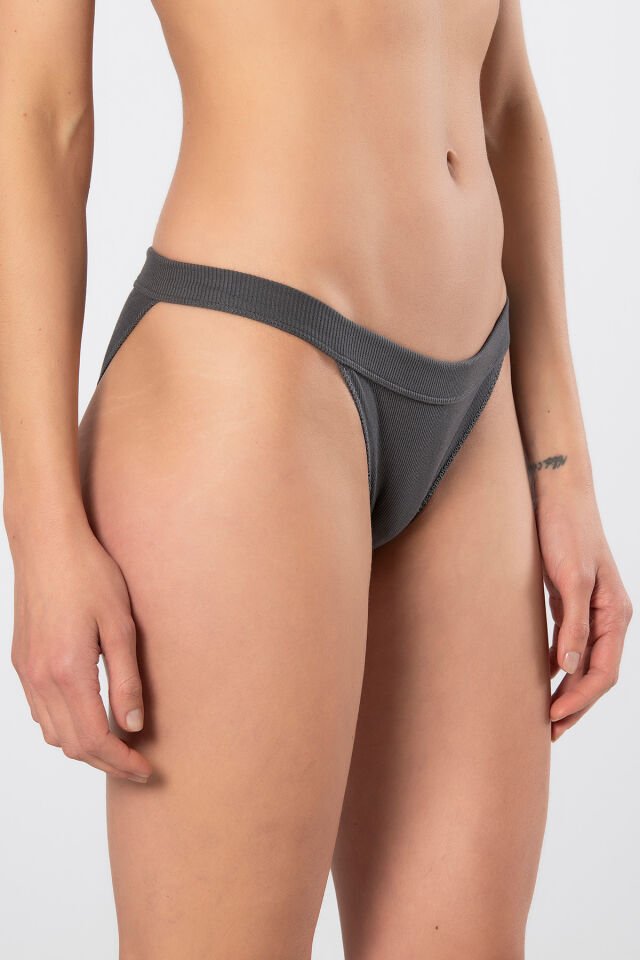 Türen Kadın Likralı Ribana Tanga 2'li Paket