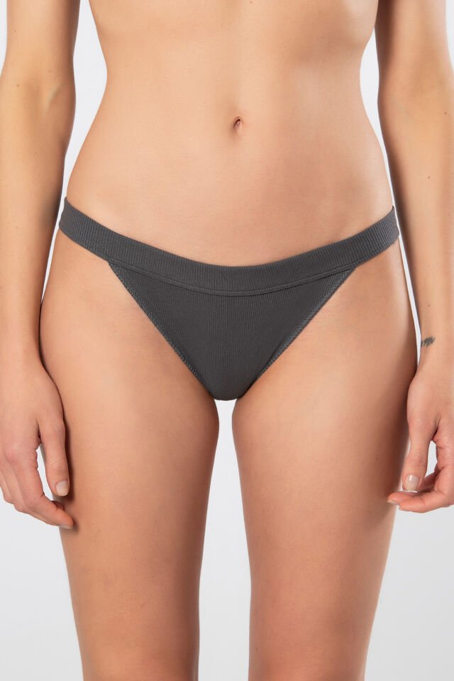 Türen Kadın Likralı Ribana Tanga 2'li Paket