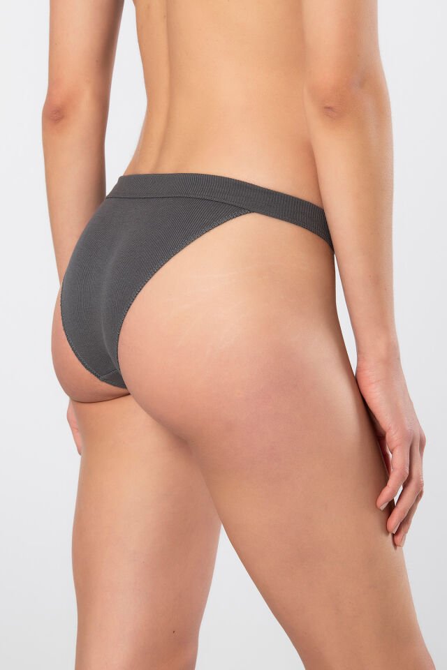 Türen Kadın Likralı Ribana Tanga 2'li Paket