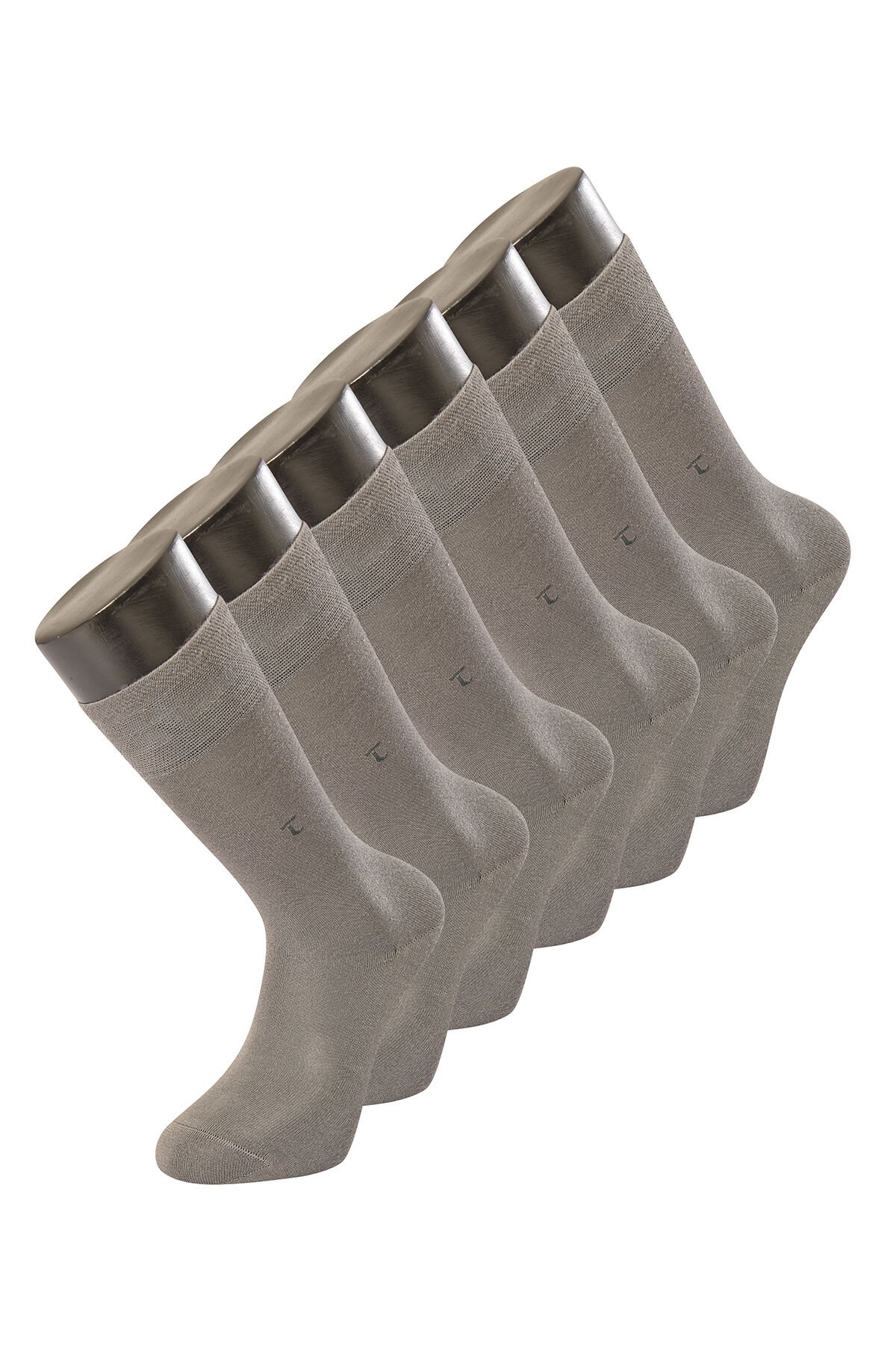 Türen Erkek Düz Soket Çorap 6'lı Paket