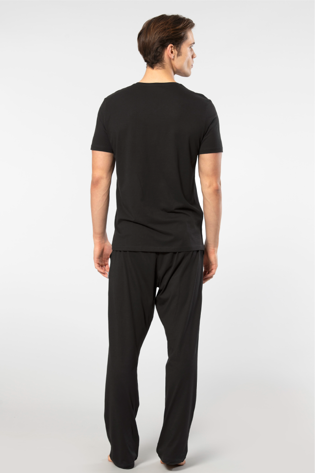 Cacharel Erkek Kısa Kollu Modal Pijama Takımı