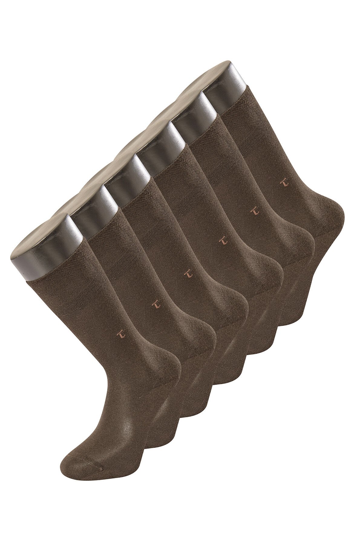 Türen Erkek Düz Soket Çorap 6'lı Paket