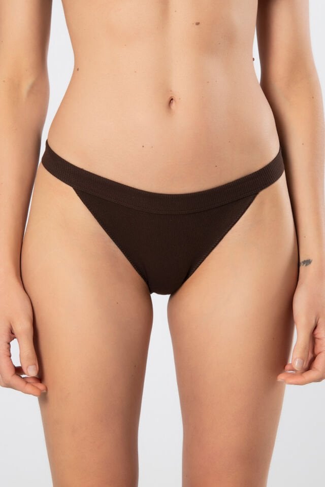 Türen Kadın Likralı Ribana Tanga 2'li Paket