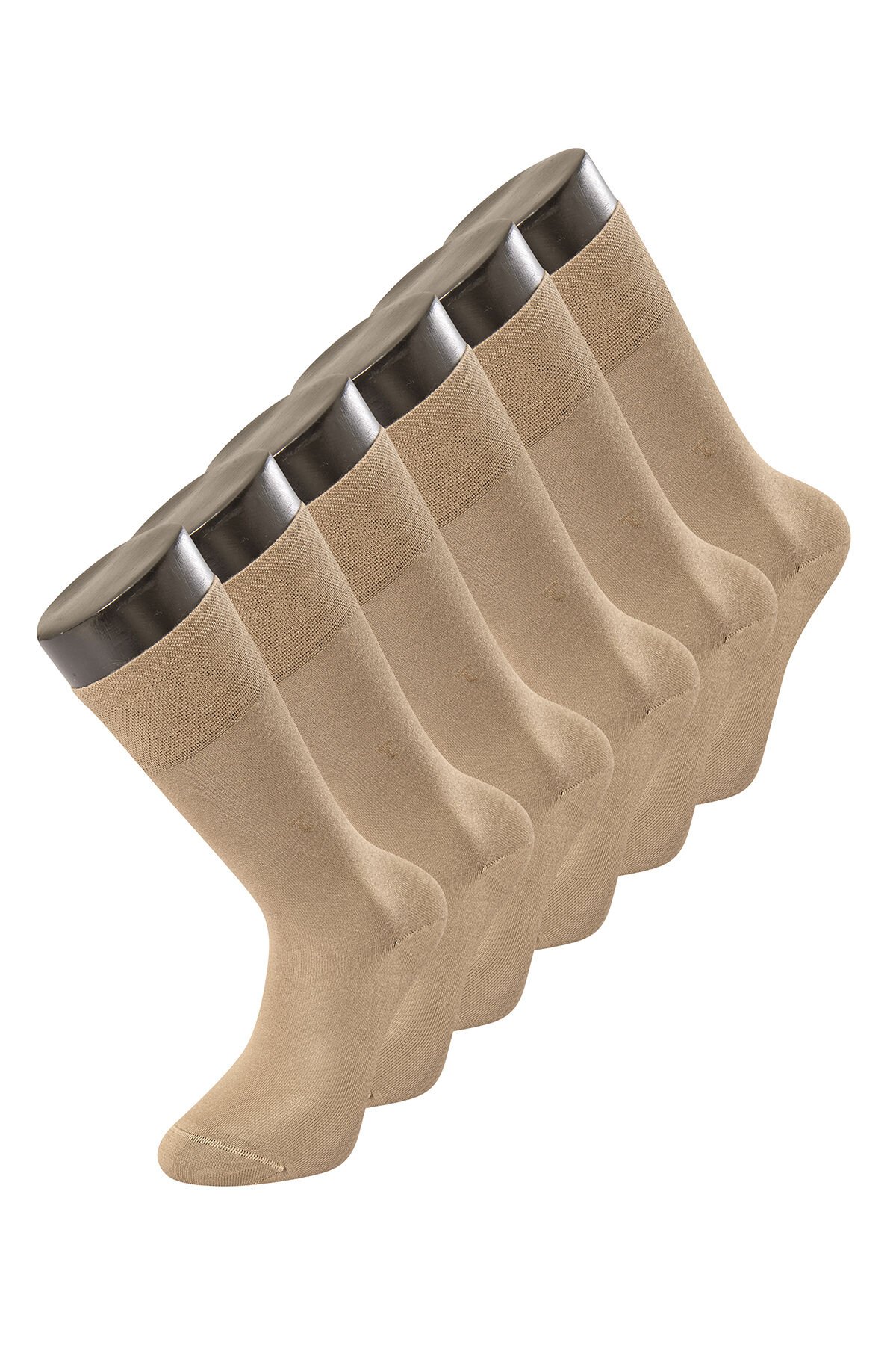 Türen Erkek Düz Soket Çorap 6'lı Paket