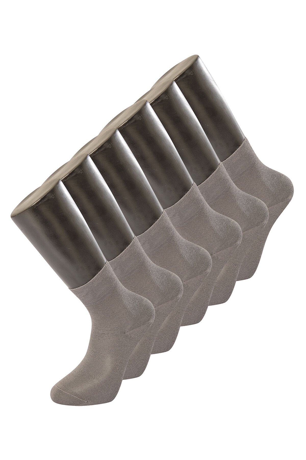 Türen Erkek Düz Yarım Soket Çorap 6'lı Paket