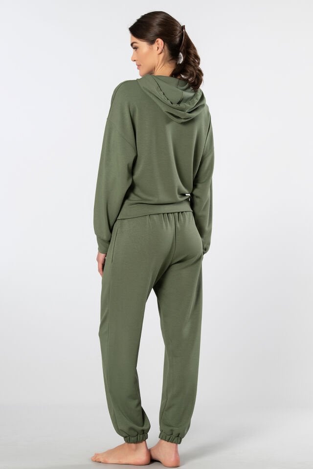 Türen Kadın Kapüşonlu Jogger Eşofman Takımı