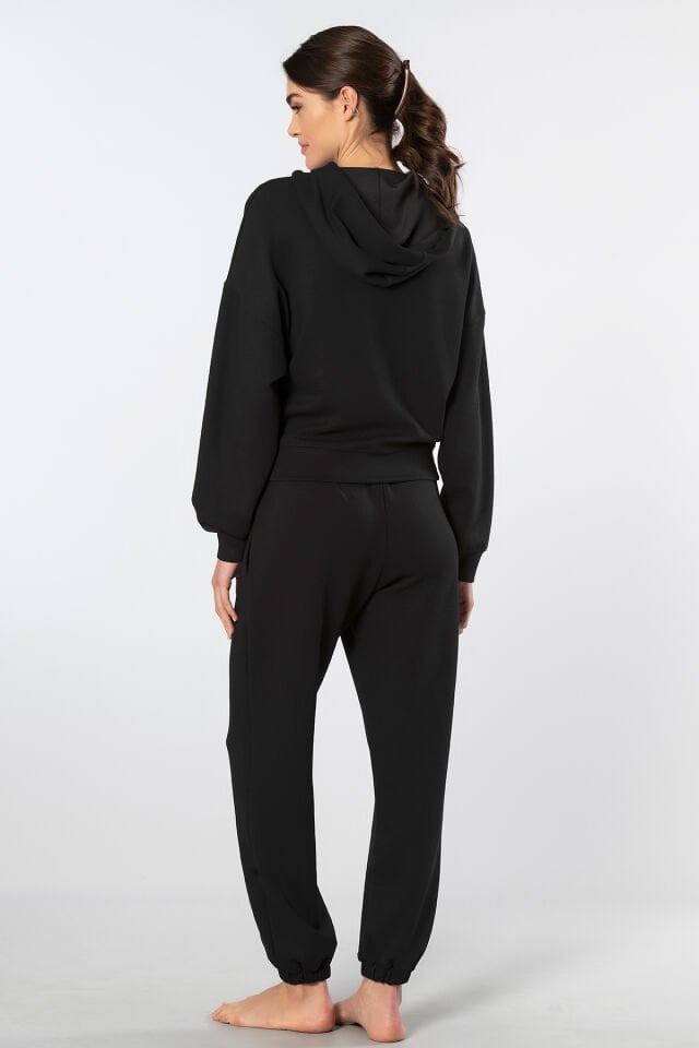 Türen Kadın Kapüşonlu Jogger Eşofman Takımı