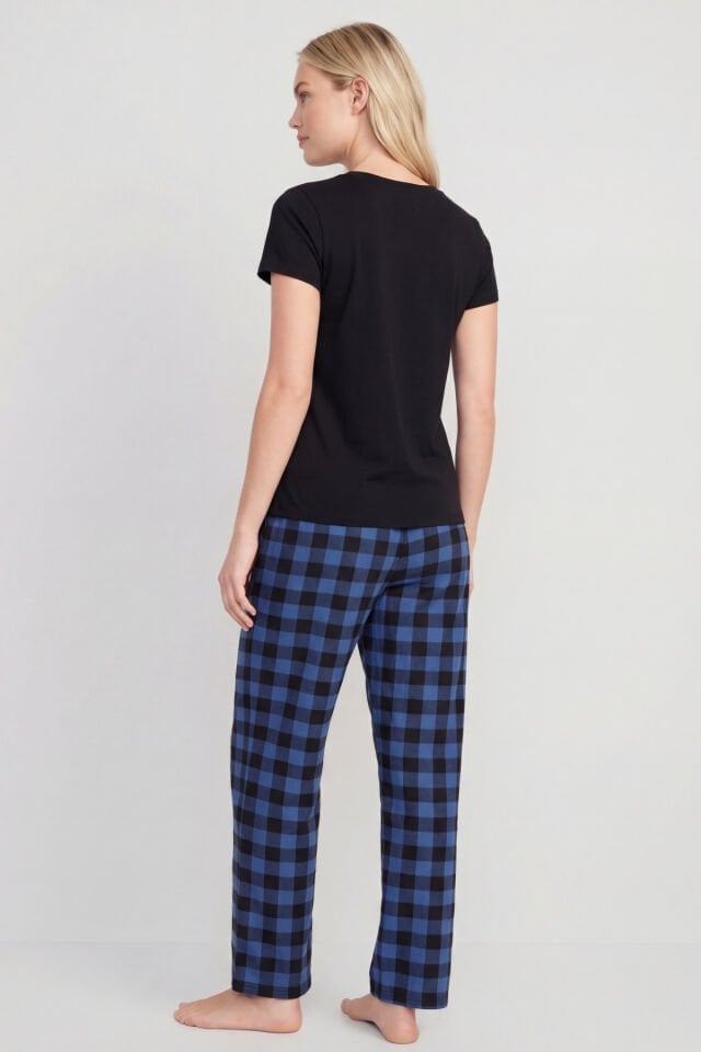 Türen Kadın Ekoseli Pijama Takımı