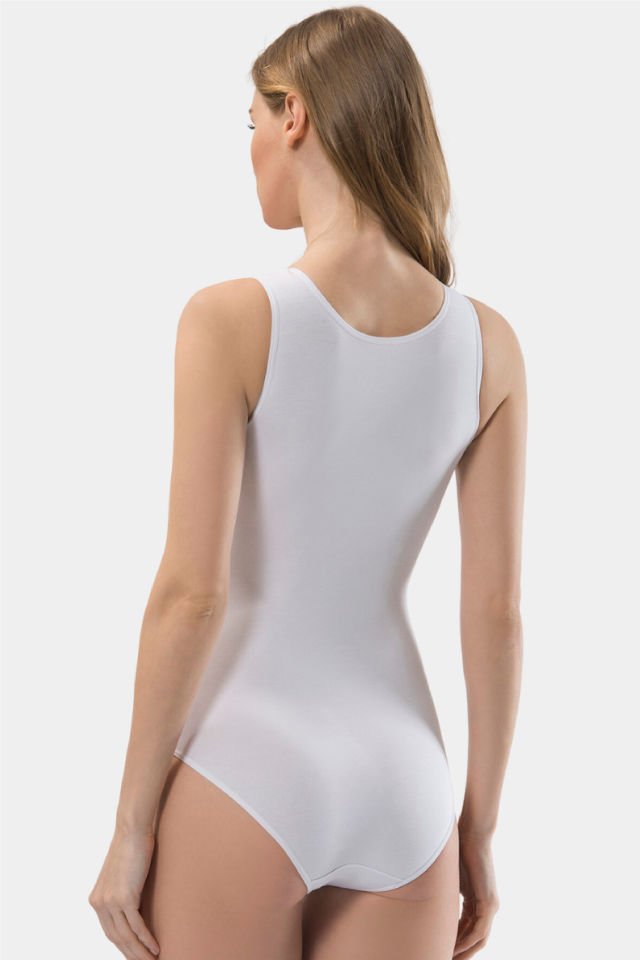 Türen Kadin Askili Pamuklu Agrafli Body