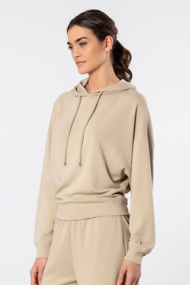 Türen Kadın Kapüşonlu Sweatshirt