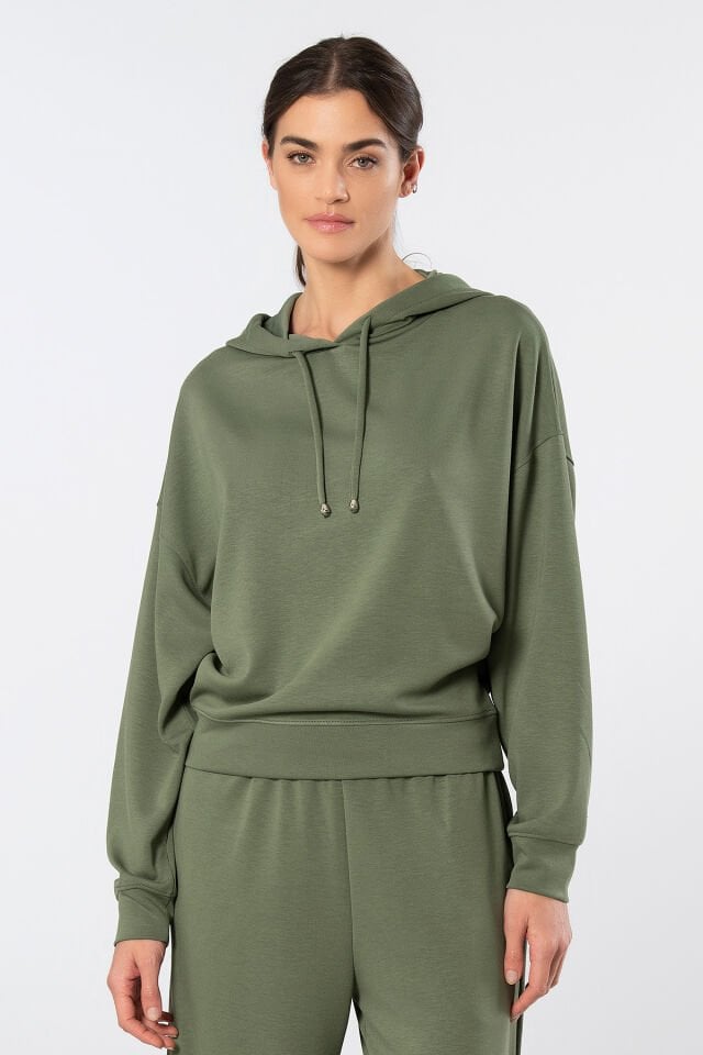 Türen Kadın Kapüşonlu Sweatshirt