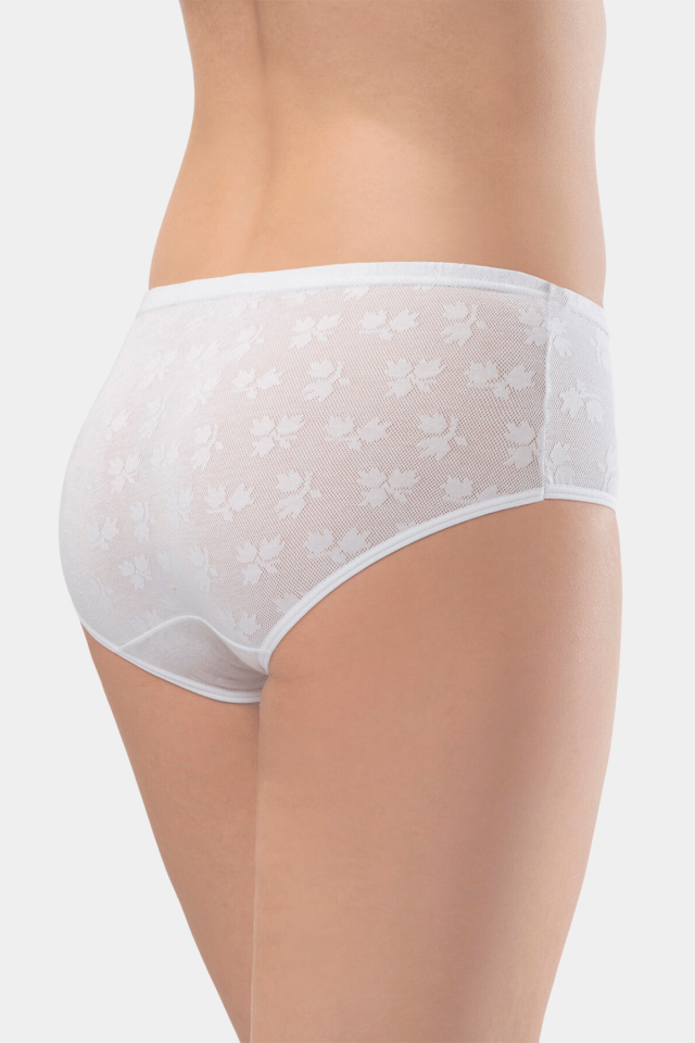 Türen Kadin Jakarli Pamuklu Bikini Külot