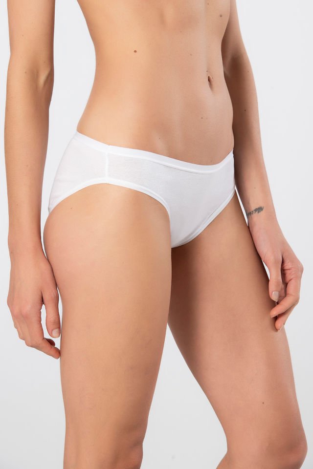 Türen Kadın Biyeli Pamuklu Bikini Külot 2'li Paket