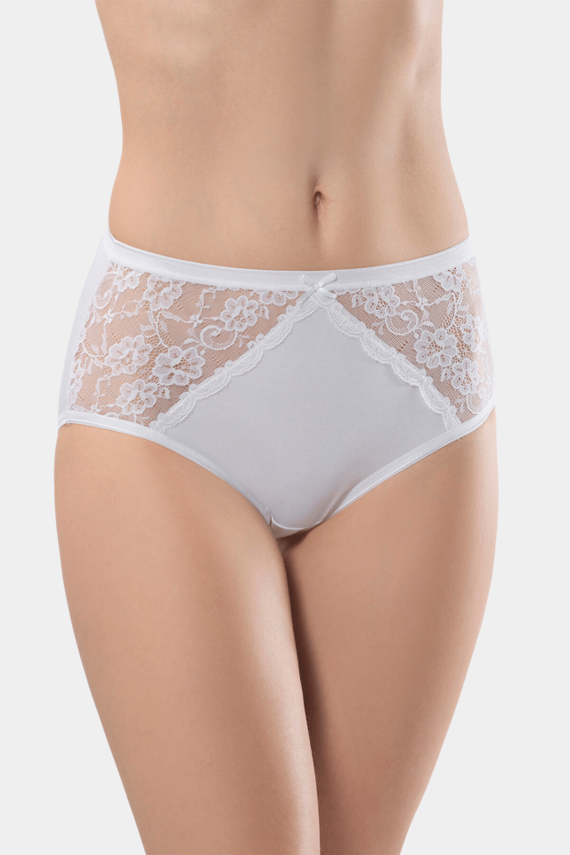 Türen Kadin Likrali Dantelli Külot (2'li Paket)