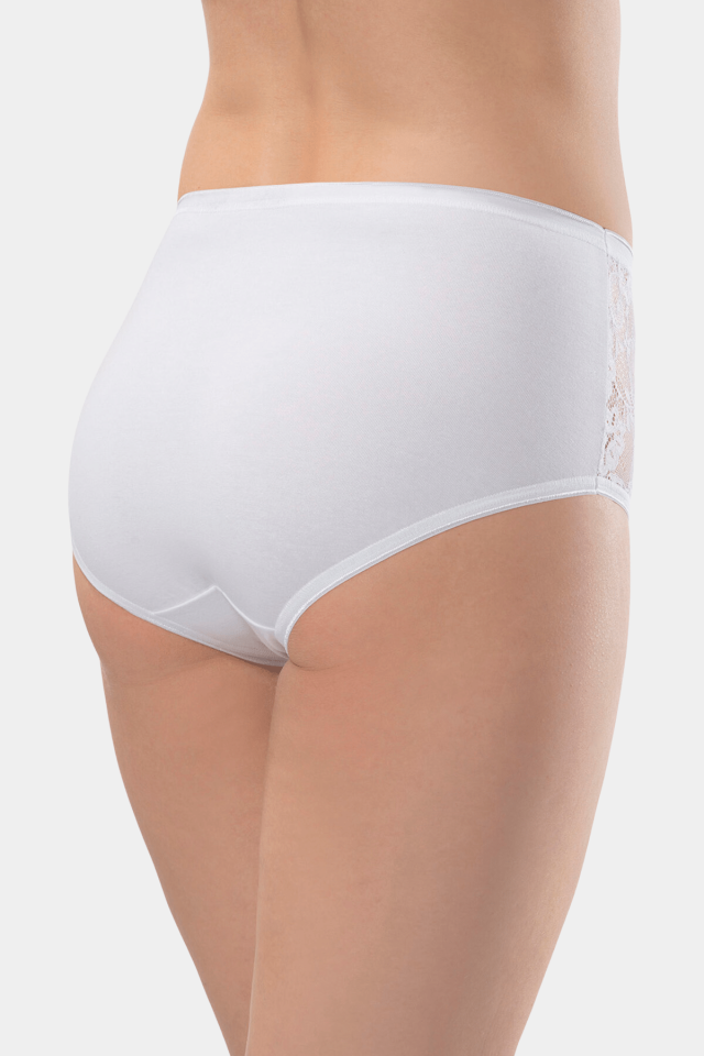 Türen Kadin Likrali Dantelli Külot (2'li Paket)