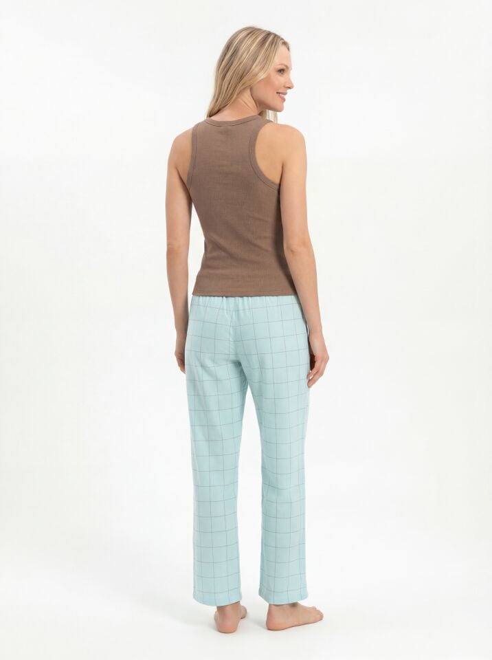 Türen Kadın Dokuma Tek Alt Pantolon