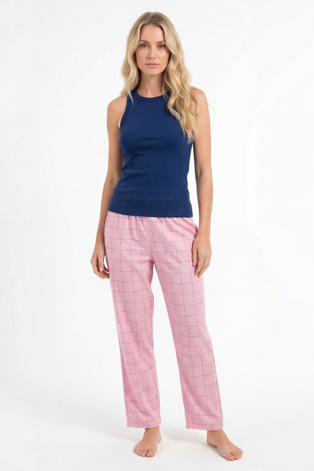 Türen Kadın Dokuma Tek Alt Pantolon