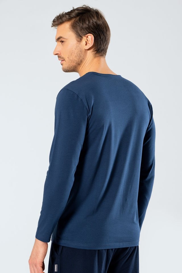 Cacharel Erkek V Yaka Uzun Kollu T-Shirt