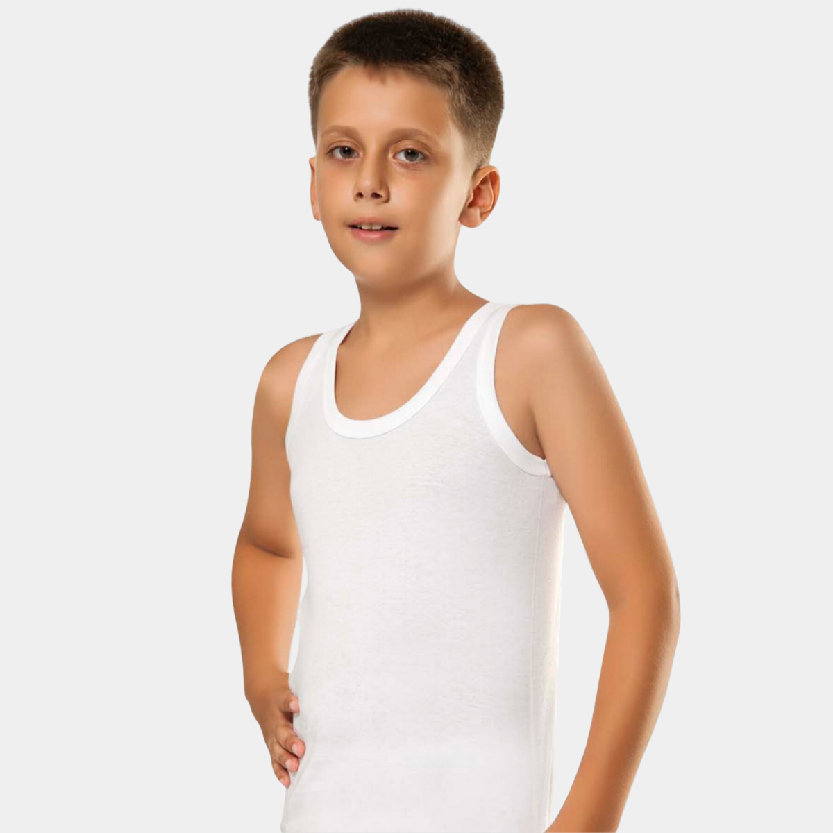 Erkek Çocuk Atlet 2'li Paket