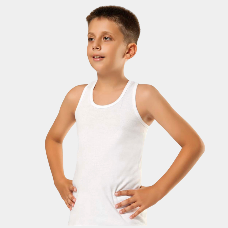 Erkek Çocuk Atlet 2'li Paket