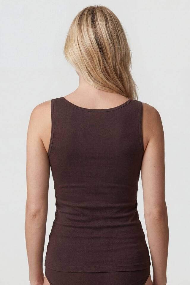 Türen Kadin Askili V Yaka Likrali Pamuklu Atlet