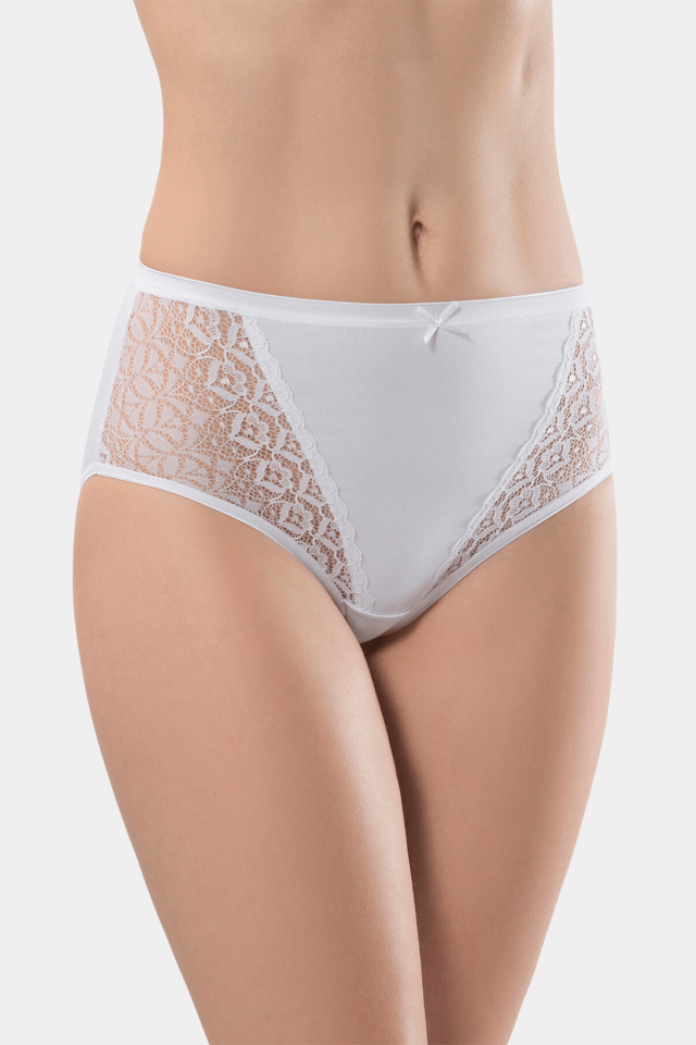 Türen Kadin Likrali Dantelli Külot (2'li Paket)