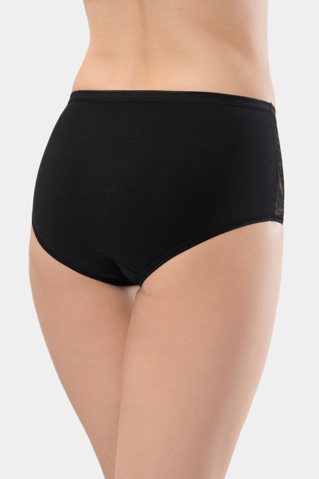 Türen Kadin Likrali Dantelli Külot (2'li Paket)