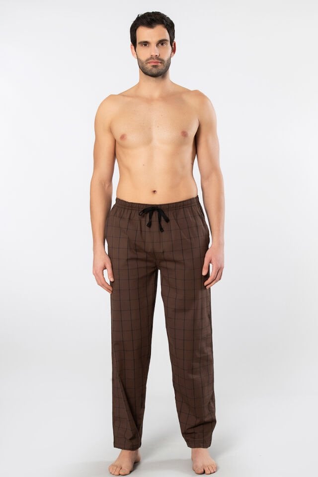 Cacharel Erkek Dokuma Pijama Tek Alt