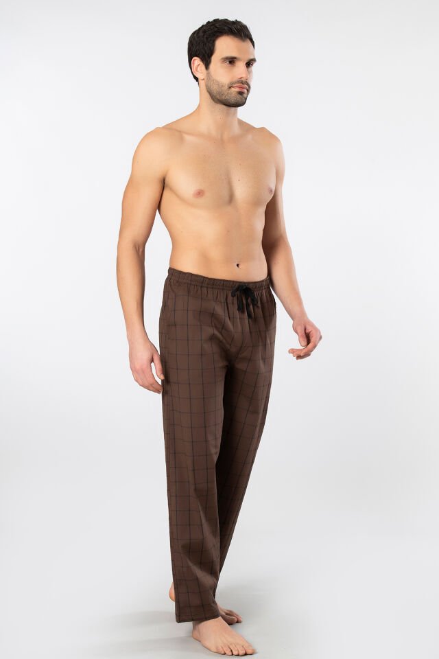 Cacharel Erkek Dokuma Pijama Tek Alt