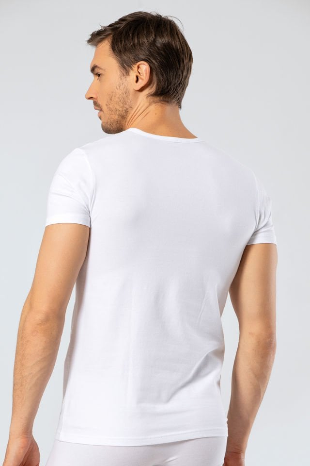 Cacharel Erkek Bisiklet Yaka Düğmeli T-shirt
