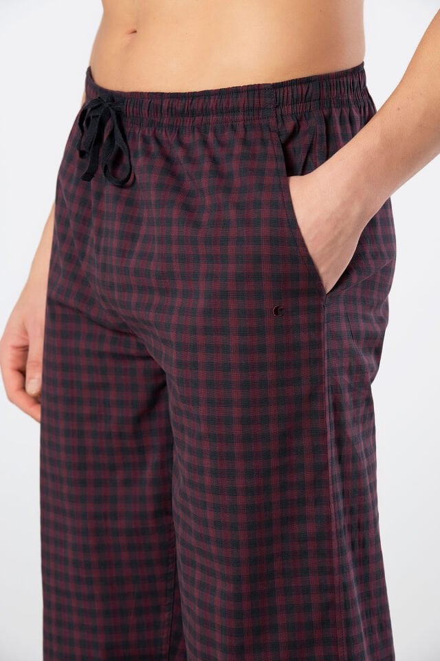 Cacharel Erkek Dokuma Pijama Tek Alt