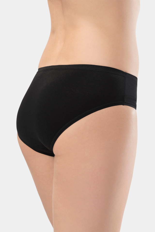 Türen Kadin Beli Lastikli Likrali 2'li Pamuklu Bikini Külot