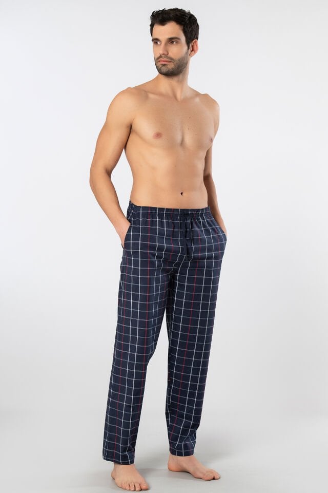 Cacharel Erkek Dokuma Pijama Tek Alt