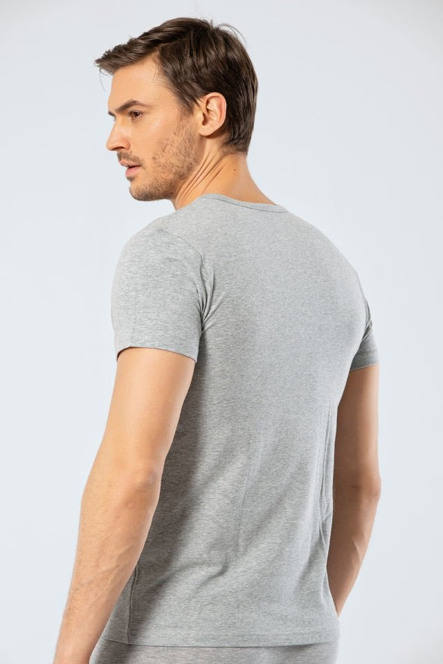 Cacharel Erkek Bisiklet Yaka Dügmeli T-shirt