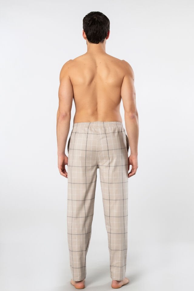 Cacharel Erkek Dokuma Pijama Tek Alt