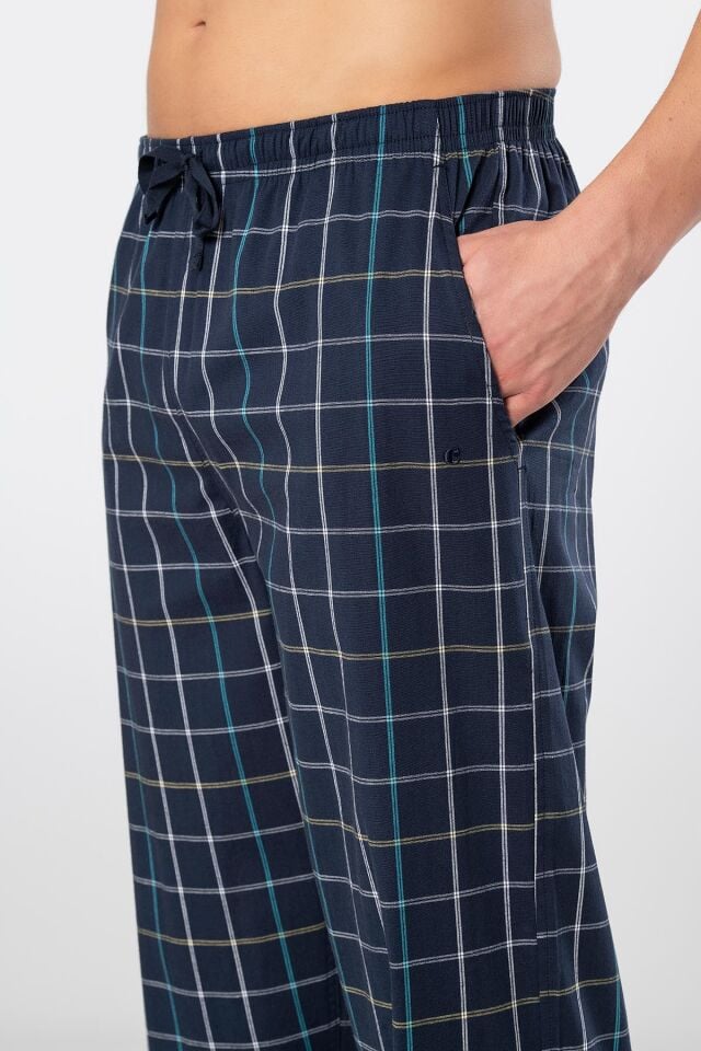 Cacharel Erkek Dokuma Pijama Tek Alt