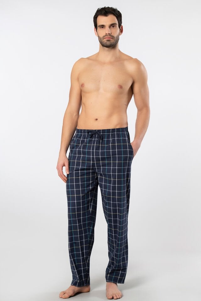 Cacharel Erkek Dokuma Pijama Tek Alt